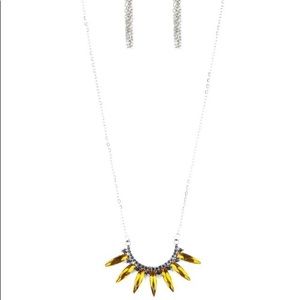 Shine bright mid-length necklace